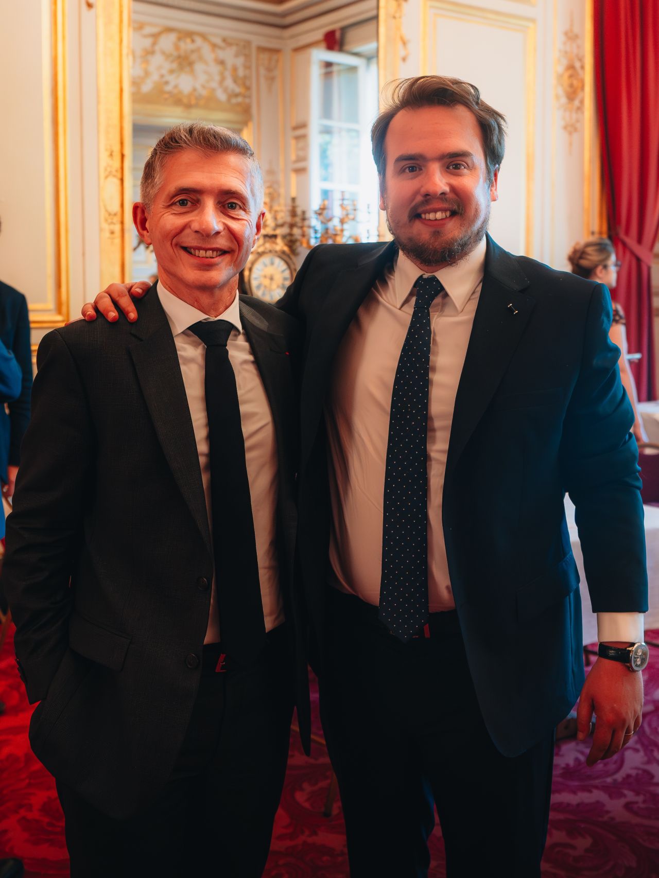 Jean-Philippe Delbonnel, fondateur de l'Institut Quorum, et Gil Avérous, président de Villes de France